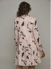 Savana Dress - Peach Tropical Leaves (Rino & Pelle)